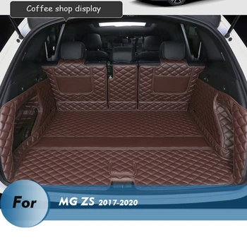 Высококачественные Кожаные коврики в багажник автомобиля для MG ZS 2017-2020 Задний коврик в багажник Поддон Ковер Грязь