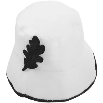 Фетровая шляпа для сауны, модная шляпа для сауны, водопоглощающая шляпа для сауны, портативная мягкая шляпа для сауны