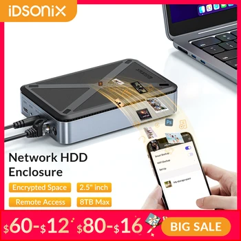iDsonix USB 3,2 Корпус Жесткого Диска для 2,5 