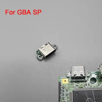 Порт для зарядки USB-C USB type-C и порт для наушников, подходящие для аксессуаров игровой консоли GAMEBOY ADVANCE SP GBASP