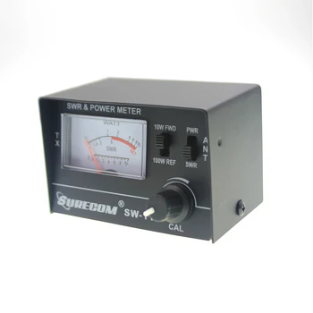 Измеритель мощности SURECOM SW-111 100 Вт КСВ для Радиоантенны CB для проверки КСВ или относительной мощности