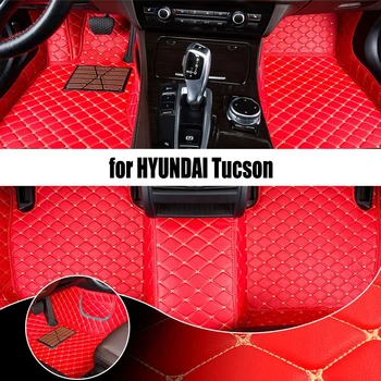 Изготовленный на заказ автомобильный коврик для HYUNDAI Tucson 2015-2018 года выпуска, обновленная версия, аксессуары для ног, ковры