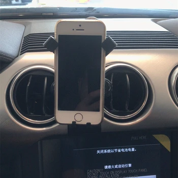 Gravity Автомобильное Вентиляционное отверстие на приборной панели, Держатель мобильного телефона, крепление на клипсу, подставка GPS для Ford Mustang 2015 2016-2018