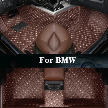 Новая боковая сумка для хранения с индивидуальным кожаным автомобильным ковриком для BMW 3 серии (универсал/E36 318is Купе/E46/E90 E93 (2 двери)) Автозапчасти