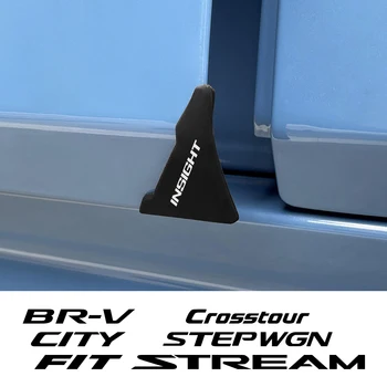 2шт Угловой Протектор Двери Автомобиля Для Honda Fit Insight City Stream Stepwgn BRV Ridgeline WRV Brio Civic Accord Crv VTI Аксессуары
