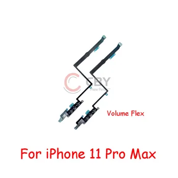 Для iPhone XR 11 Pro 11 Pro Максимальное включение Выключение Переключатель громкости Боковая кнопка Ключ Гибкий кабель Заменить
