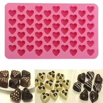 Форма для шоколада в форме сердца, Силиконовые формы для торта 