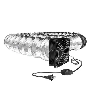 Регулируемый по скорости паяльный дымопоглотитель ESD Вытяжной вентилятор Вытяжной вентилятор с трубчатым вентилятором длиной 2 метра