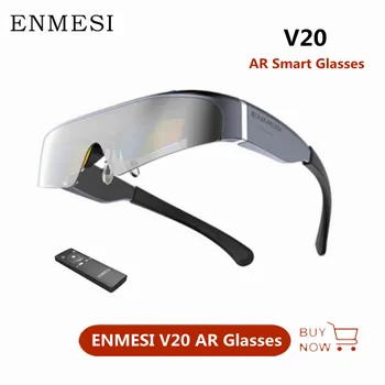 ENMESI V20 3D VR Очки 4K 20-дюймовый Максимальный Экран AR Смарт-Очки Виртуальной Реальности OLED-Экран Смарт-очки для Мобильного Телефона