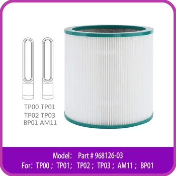 Часть # 968126-03 HEPA-Фильтр Для Башенного Очистителя Воздуха Dyson Pure Cool Link TP00 TP01 TP02 TP03 AM11 BP01