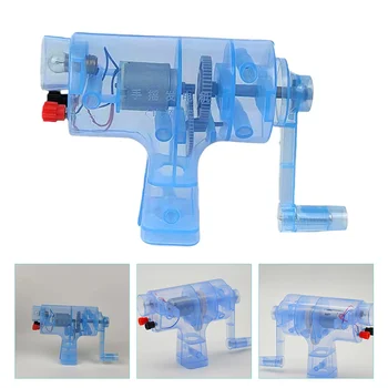 Портативный ручной генератор Детские мини ручные пластиковые научные эксперименты для детей