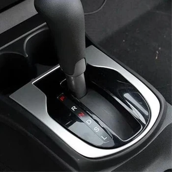 Для Honda City 2014-2017 ABS Хромированная внутренняя отделка панели коробки передач Автомобильные аксессуары для стайлинга автомобилей 1шт