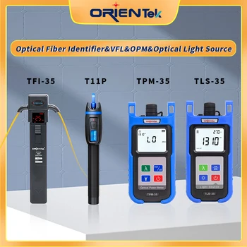Высокоточный оптоволоконный лазер Orientek T11P TFI-35оптический идентификатор волокна TPM-35 Измеритель мощности Fibra Ottica TLS-35 Источник света
