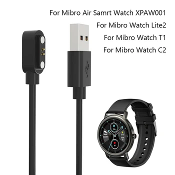 Адаптер Зарядного Устройства USB Магнитный Кабель Для Зарядки Смарт-Часов Замена Кабеля Для Быстрой Зарядки Аксессуары для Mibro Watch Lite 2 /T1 / C2