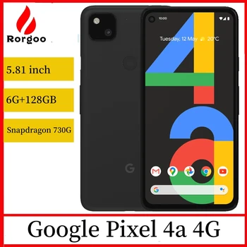 Google Pixel 4a 4G Оригинальный Мобильный телефон 5,81 