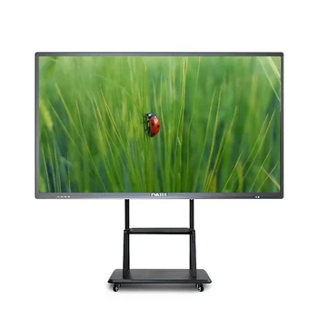 Электронная Доска Беспроводная 65-Дюймовая Интерактивная Доска Smart Flat Panel 4K Display TV Обучающий Сенсорный Экран All In One PC