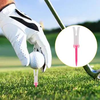 Износостойкие шипы для гольфа Регулируемая тройник для гольфа с устойчивым держателем мяча Тренировочные принадлежности для гольфиста для стабильной