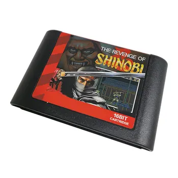 16-битный игровой картридж -карта THE REVENGE OF SHINOBI MD для оригинальной игровой консоли Genesis /Mega Drive от PAL и NTSC