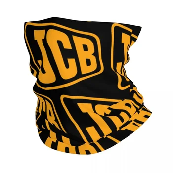 Желтая бандана с логотипом, гетры с принтом мотоклуба JCB, шарф-накидка для бега унисекс для взрослых на весь сезон