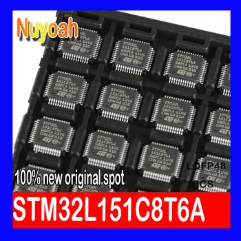 100% новый оригинальный spot STM32L151C8T6A LQFP-48 ARM Cortex-M3 со сверхнизким энергопотреблением, 32-разрядный микроконтроллер Cortex-M3 на базе ARM