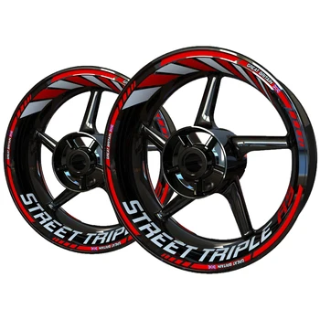 Для Triumph Street Triple RS Колесная Наклейка С Логотипом Комплект Ободных Шин