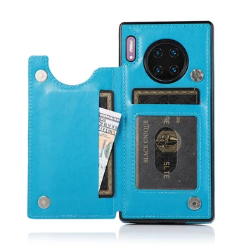 Кожаный чехол-бумажник с цветочным рисунком для Huawei Mate 30 20 Pro, чехол-бумажник с корпусом Coque для Huawei P40 P30 Pro Lite, чехлы для телефонов