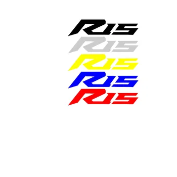 Наклейки на мотоцикл, Эмблемы, наклейка в виде ракушки для YAMAHA R15, логотип R 15, пара