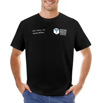 CHICAGO MED - НАТАЛИ МЭННИНГ - СКРАБЫ - Футболка с изображением НЕОТЛОЖНОЙ МЕДИЦИНСКОЙ ПОМОЩИ, футболка man, футболки оверсайз для мужчин