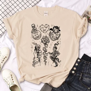 Футболки My Chemical Romance, женская футболка с мангой, женская одежда с комиксами y2k
