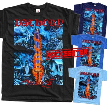 Футболка с постером группы Bathory Blood on Ice 1996 Viking metal Album Размеры S 5XL доступные цвета