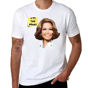Новая футболка Mary Tyler Moore- I'm the Mary, кавайная одежда, обычная футболка, мужская футболка
