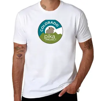 Новая футболка Colorado Pika Project, спортивная рубашка, однотонная футболка, забавные футболки, мужские футболки в обтяжку