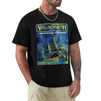 Shadows of Yog-Sothoth Классическая футболка с обложкой, топы, футболки для мальчиков, одежда для мужчин