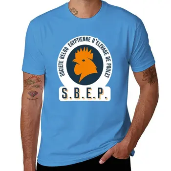 Новая футболка с наклейками SBEP - OSS 117, простая футболка, пустые футболки, мужские графические футболки, комплект