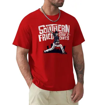 Футболка Max Fried southern Fried strikeouts, блузка, одежда с аниме, простые белые футболки, мужские