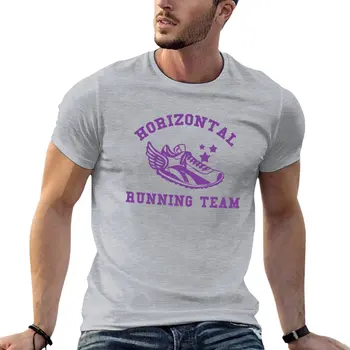 Футболка команды по горизонтальному бегу, футболки для тяжеловесов, быстросохнущая футболка, футболки с графическими футболками, футболки оверсайз для мужчин