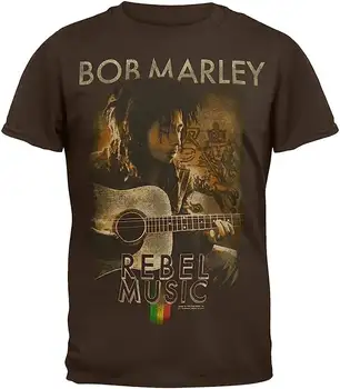 Футболка с гитарой Bob Marley Rebel Music
