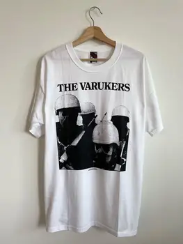Винтажная мужская футболка 80-х годов с альбомом The Varukers One Struggle One Fight, панк-футболка aposs