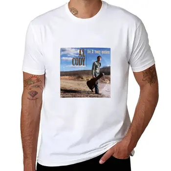 Новая футболка Al Cody - Five & Twenty questions, белые футболки для мальчиков с коротким рукавом, топы больших размеров, мужские футболки больших и высоких размеров