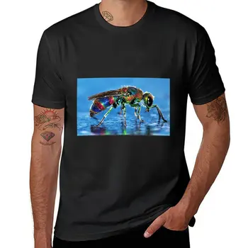 Новая разноцветная футболка с портретом осы-кукушки # 4, пустые футболки, изготовленные на заказ футболки с коротким рукавом, мужские футболки с коротким рукавом