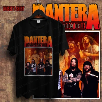 Футболка Panthera, футболка рок-метал-группы, винтажная рубашка, подарок на день рождения, подарок на годовщину музыкального тура, концерт 2021 года, футболка