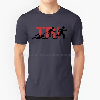 Футболка для триатлона из 100% хлопка, спортивная футболка для триатлона, марафон для триатлонистов, велогонка, плавание, велоспорт