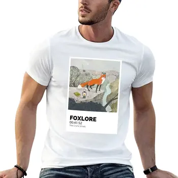 Новый альбом foxlore, футболка pantone swatch, графическая футболка, быстросохнущая футболка, футболки для мужчин