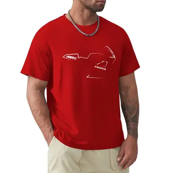 Cagiva Mito Красная футболка летняя одежда заготовки мужская одежда