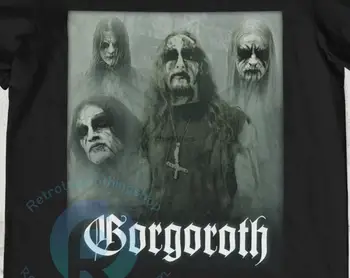 GORGOROTH винтажный ретро плакат с пентаграммой Gorgoroth футболка Основного цвета Gorgoroth Высококачественная футболка С принтом Gorgoroth Sweatsh