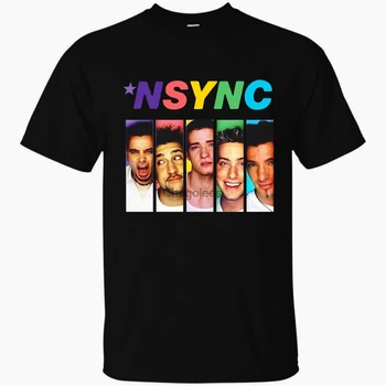 Nsync - Bye-Bye-Bye Забавная черная мужская футболка S-234XL L901