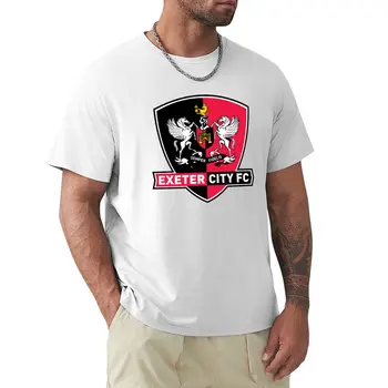 Футболка Grecians Exeter City FC с аниме-забавами, летняя одежда, футболки для мужчин из хлопка