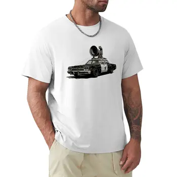 Футболка The Blues Mobile, футболка Blues Brothers, футболка с животным принтом для мальчиков, футболки для спортивных фанатов, футболка на заказ, мужская футболка