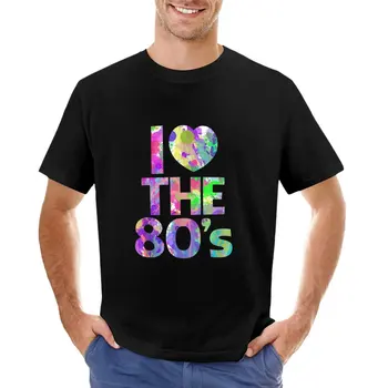Я люблю женщин 80-х, мужчин, футболку для девочек, аниме-футболку, мужские футболки с графическим рисунком, забавные