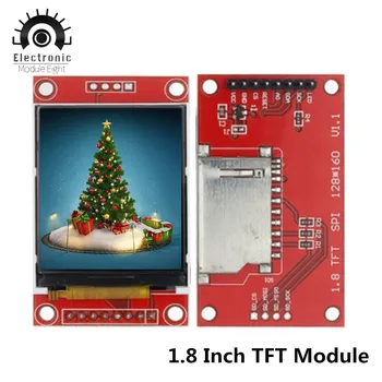 1,8-дюймовый TFT ЖК-модуль Модуль ЖК-экрана SPI serial 51 драйверы 4 драйвера ввода-вывода Разрешение TFT 128 * 160 Для Arduino